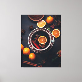 Lienzo Merry y Mulled | Bebida navideña acogedora