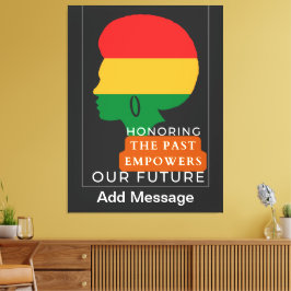 Lienzo Mes de historia negra