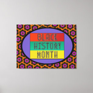 Lienzo Mes de historia negra