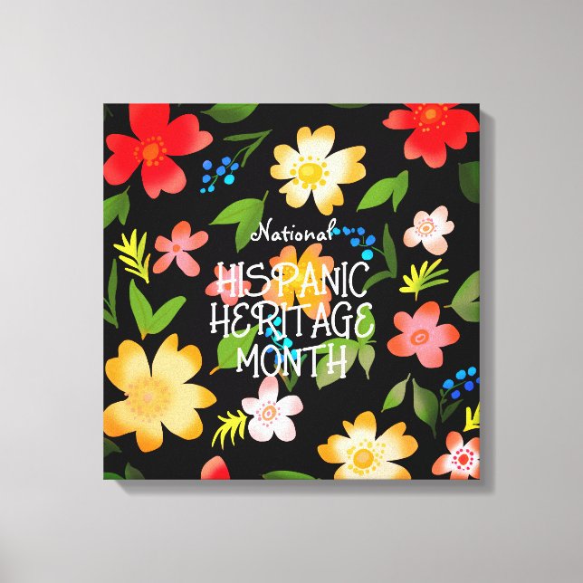 LIENZO MES DE PATRIMONIO HISPANO NACIONAL (Anverso)