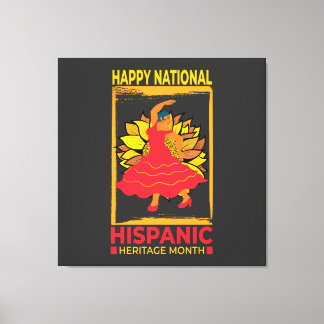 Lienzo Mes del Patrimonio Nacional Hispano