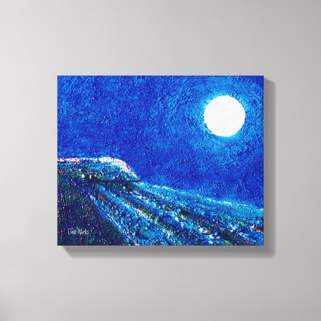 Lienzo Mesa Lunar (Anverso)