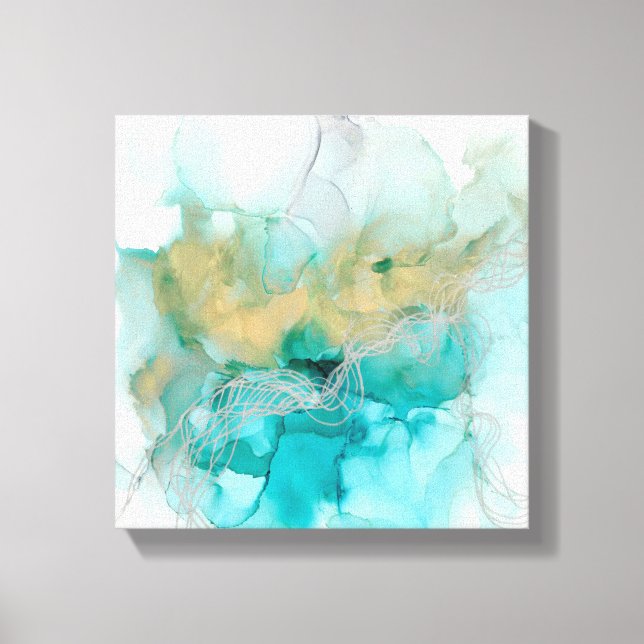 Lienzo Metálicos entrelazados (Anverso)