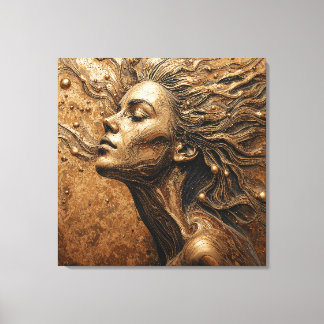 Lienzo “Metamorfosis de la Luz” – Un Retrato Surrealista