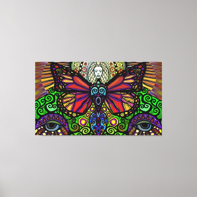 Lienzo Metanoia (Impresión sobre lienzo) por Nathan Jalan (Anverso)