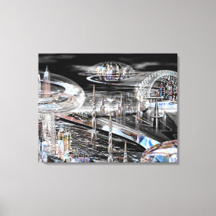 Lienzo Metempirics envolvió la lona