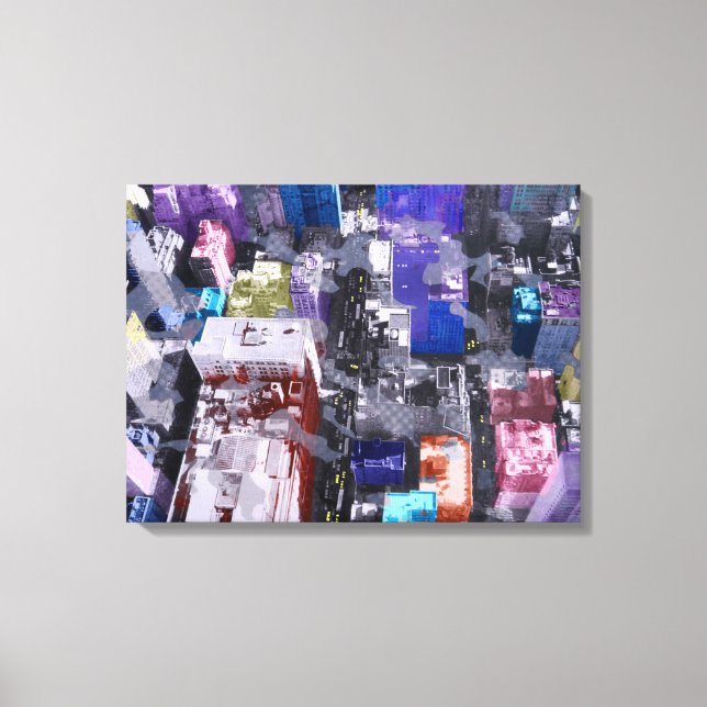 Lienzo Metropolis VIIII (Anverso)