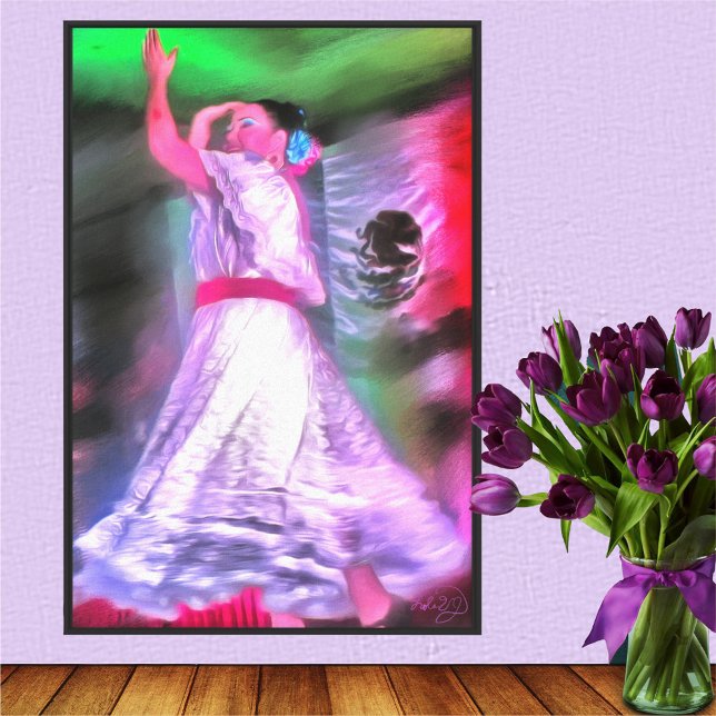 Lienzo Mexican Dancer 0175 Canvas Art Print (Subido por el creador)