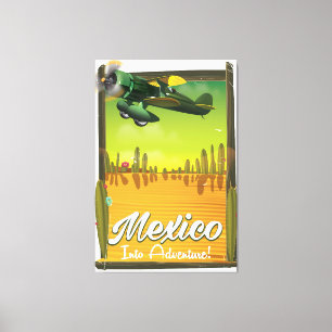 Lienzo ¡México a la aventura!