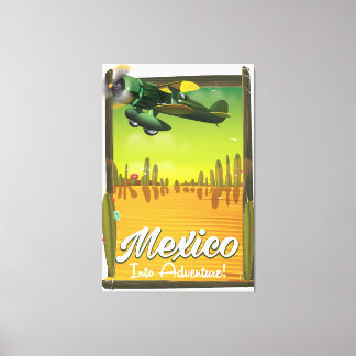 Lienzo ¡México a la aventura!