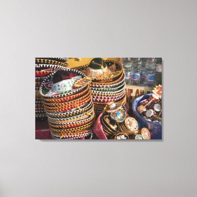 Lienzo México, Cozumel. Souvenirs de Isla de Cozumel (Anverso)