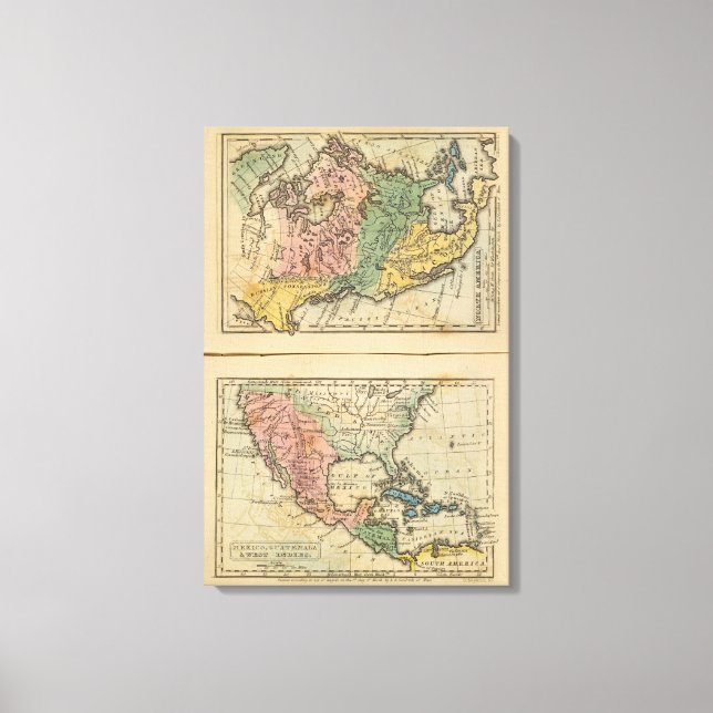 Lienzo México, Guatemala, IEM, Norteamérica (Anverso)
