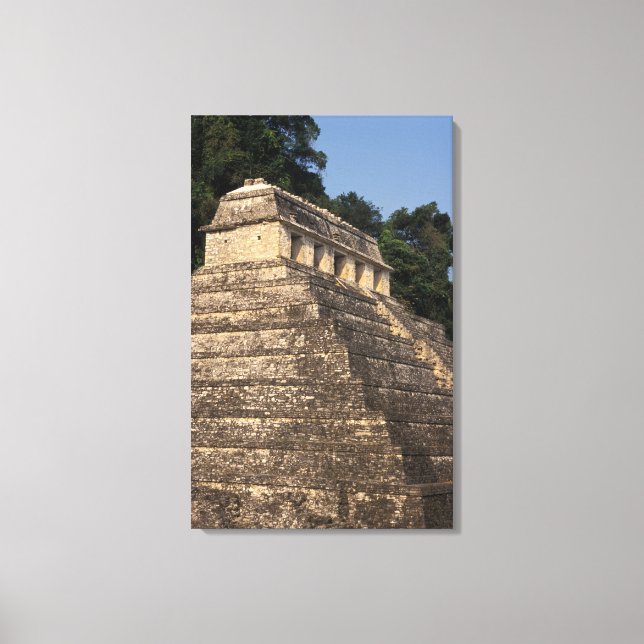 Lienzo México, provincia de Chiapas, Palenque. Templo de  (Anverso)