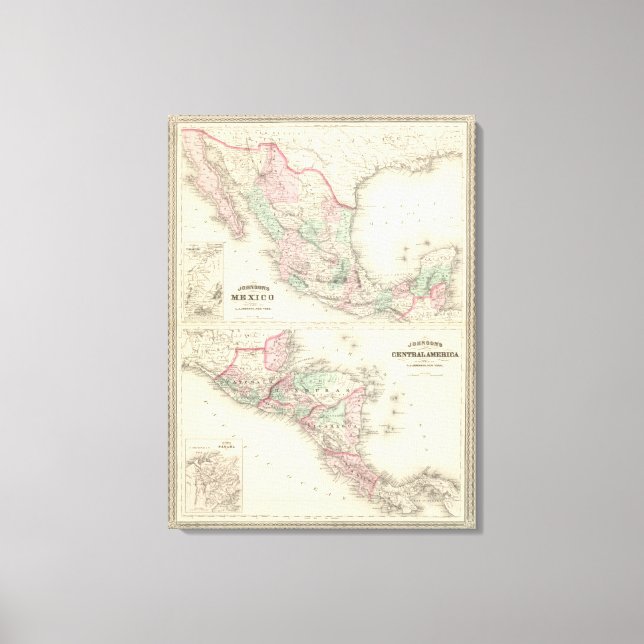 Lienzo México y América Central (Anverso)