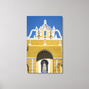 Lienzo México, Yucatán, Izamal. El Convento Franciscano