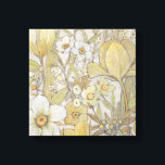 Lienzo Mezcla Floral<br><div class="desc">Mezcla Floral II por Tim OToole. Hay una gran variedad de colores amarillos y neutros.</div>