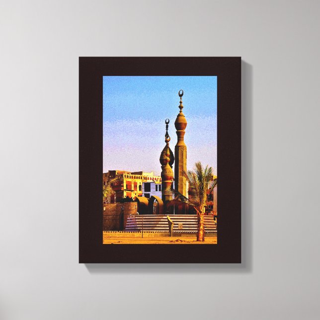 Lienzo Mezquita Al Balad (Anverso)