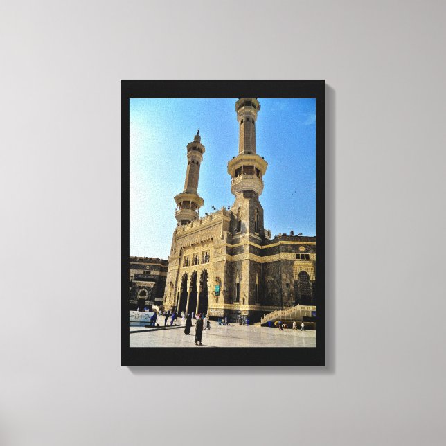 Lienzo Mezquita Al Haram (Anverso)