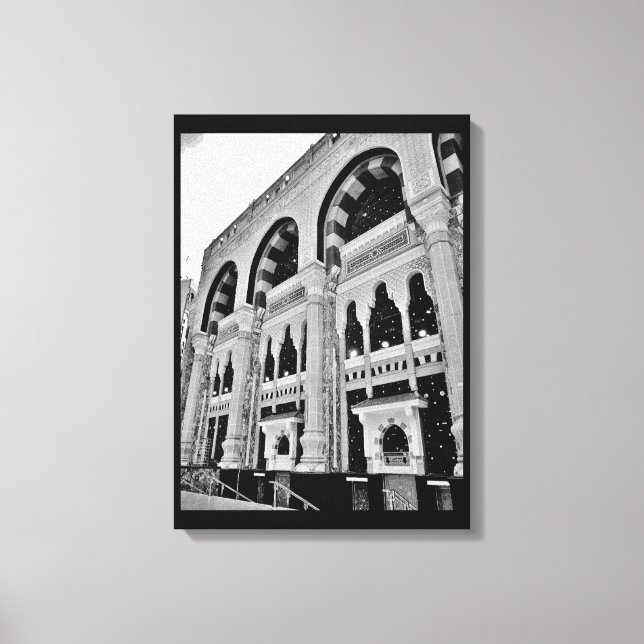 Lienzo Mezquita Al Haram (Anverso)