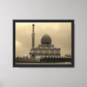 Lienzo Mezquita Buniya Bagdad Irak Antiguo
