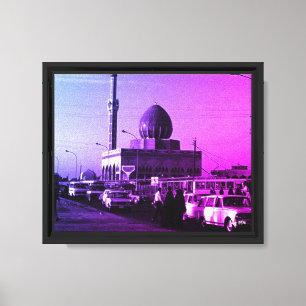 Lienzo Mezquita Buniya de Bagdad Irak Antiguo