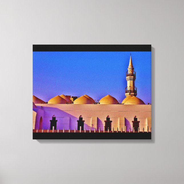 Lienzo Mezquita de Jeddah (Anverso)