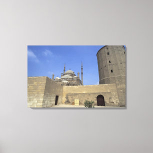 Lienzo Mezquita de Mohammed Ali en la Ciudadela de El Cai