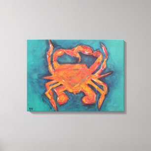 Lienzo Mi cangrejo