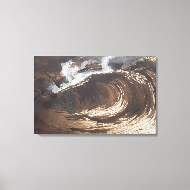 Lienzo Mi destino, 1857 (Anverso)