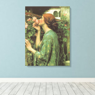 Lienzo Mi dulce rosa, o Alma de la rosa por Waterhouse