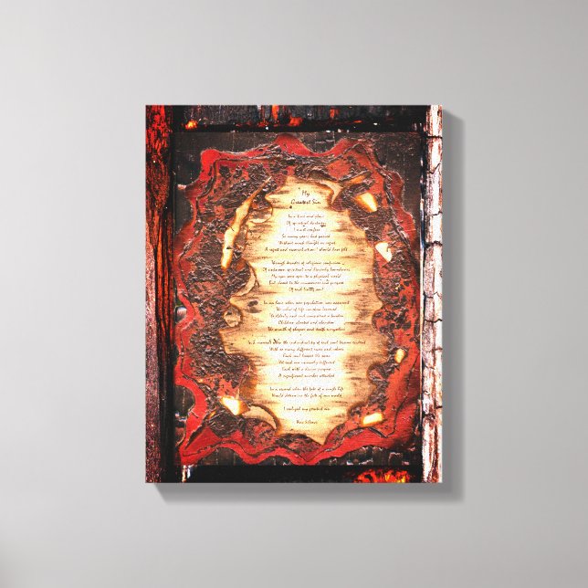 Lienzo Mi mayor pecado (Anverso)