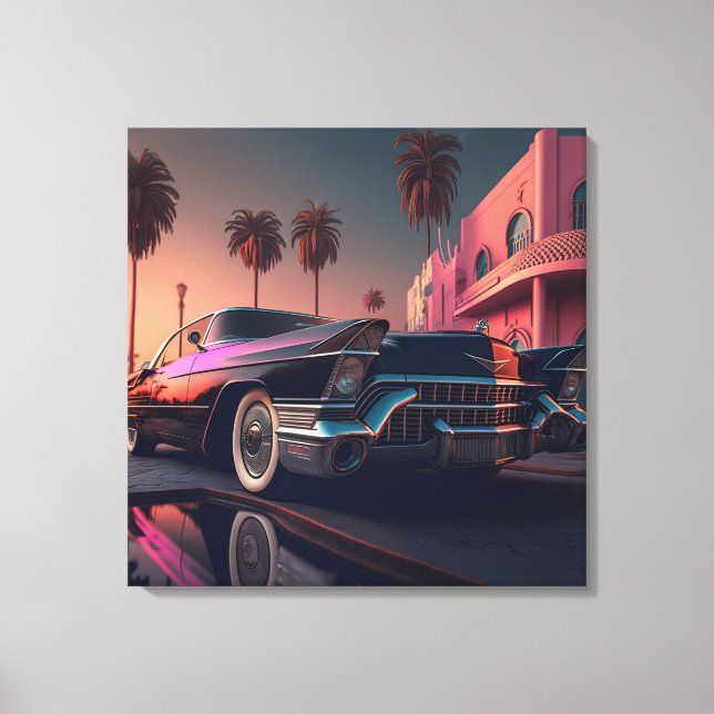 Lienzo Miami Florida USA (Anverso)