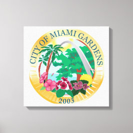 Lienzo Miami Gardens (Florida) City Seal