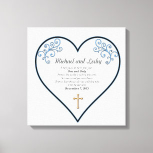 Lienzo Michael y Lesley Boda Gift