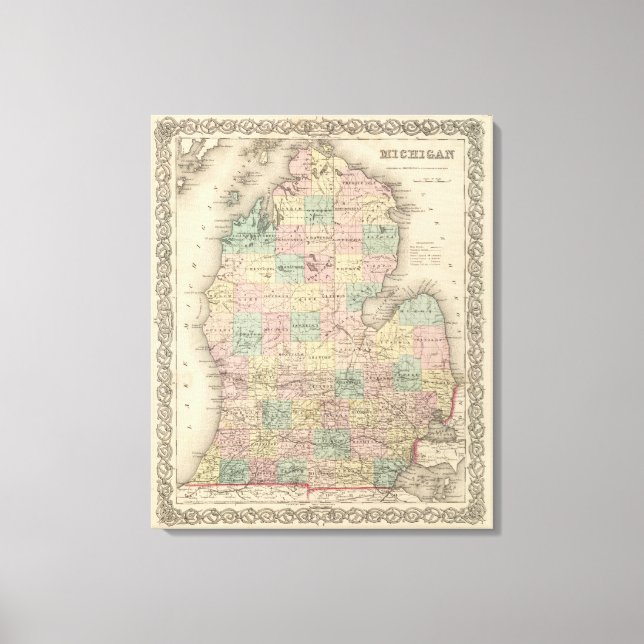 Lienzo Michigan (Anverso)