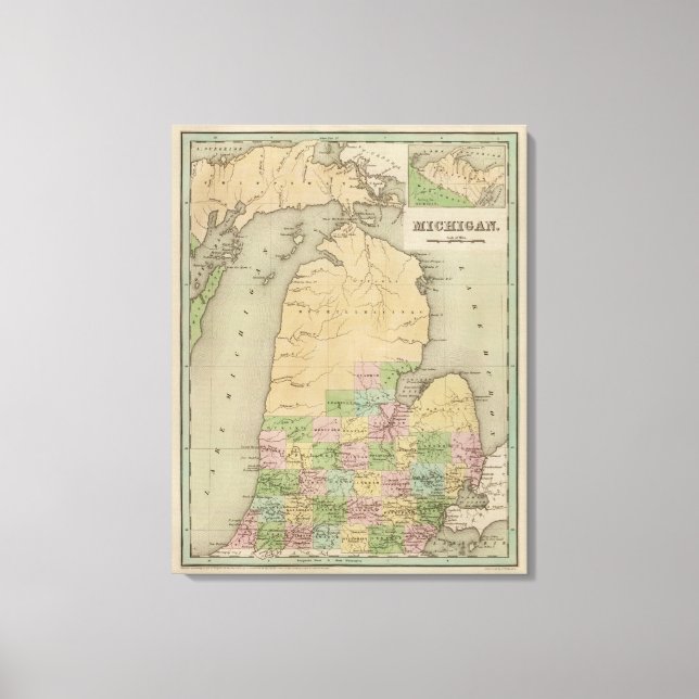 Lienzo Michigan 3 (Anverso)