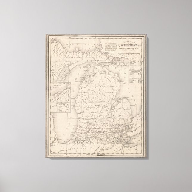 Lienzo Michigan 7 (Anverso)