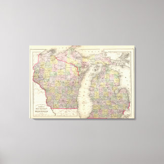 Lienzo Michigan, Wisconsin