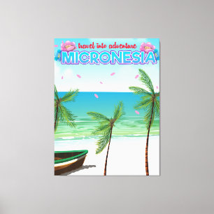 Lienzo Micronesia "Viaje a la aventura"