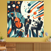 Mid Century Modern Jazz Age Trio