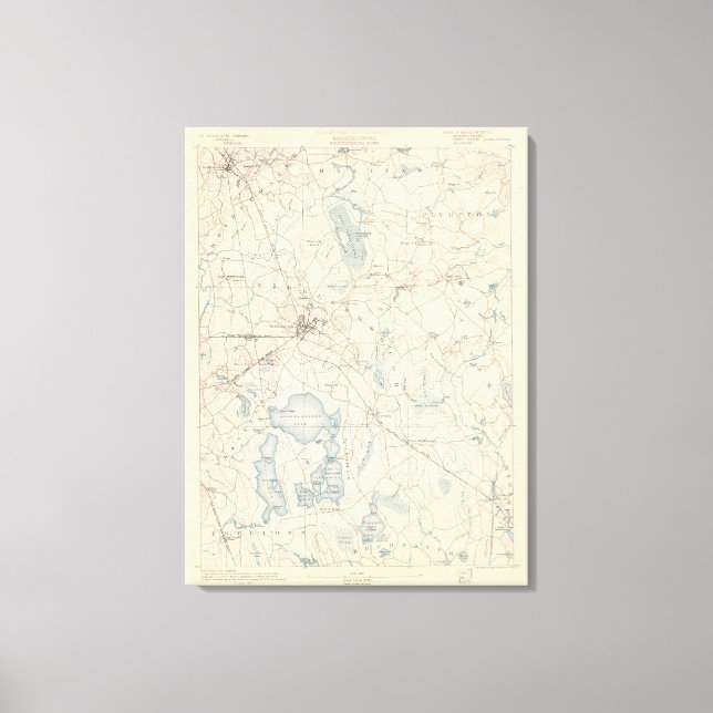 Lienzo Middleborough, Massachusetts (Anverso)
