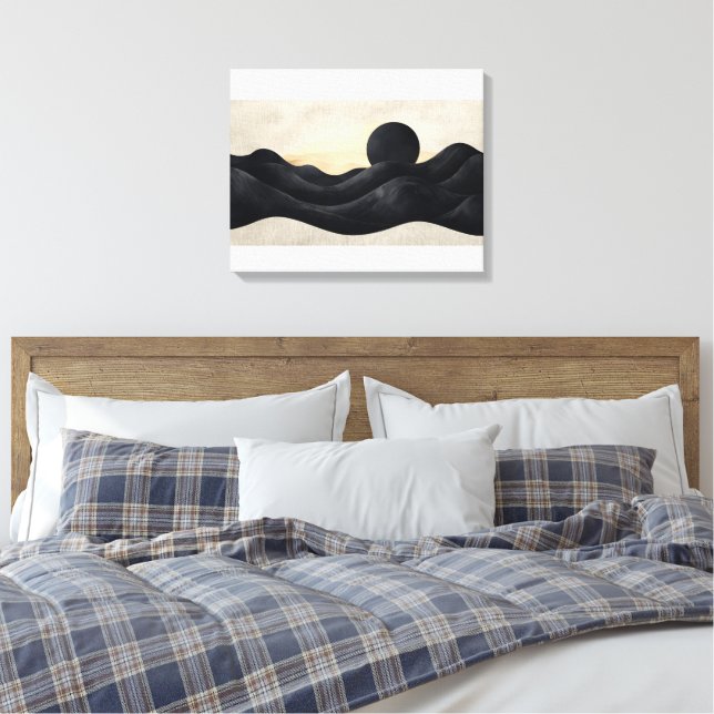 Lienzo Midnight Horizon (Insitu(Dormitorio))