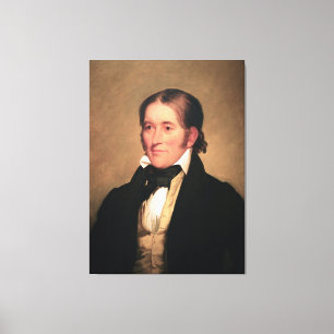 Lienzo Miembro del Congreso Davy Crockett por Chester