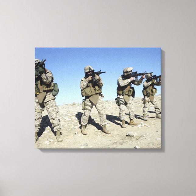 Lienzo Miembros del equipo militar de transición (Anverso)