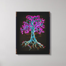 Lienzo Mighty Purple Tree