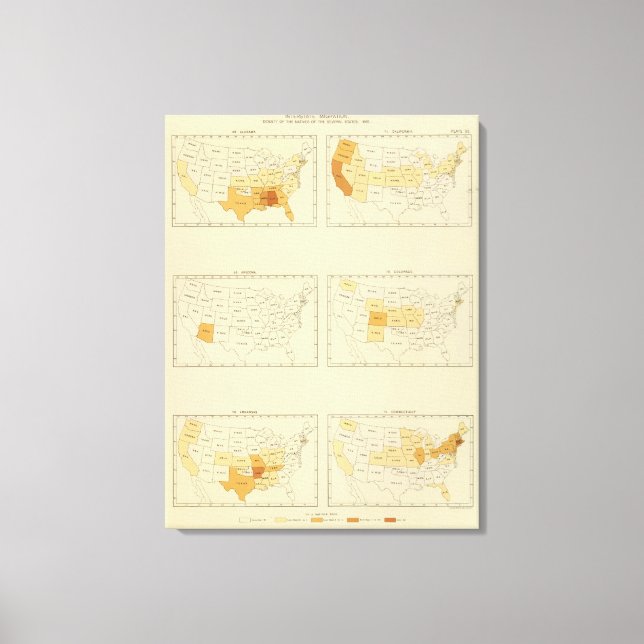 Lienzo Migración interestatal 1890 ALCT (Anverso)