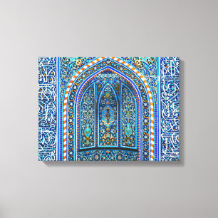 Lienzo Mihrab - Oración Niche