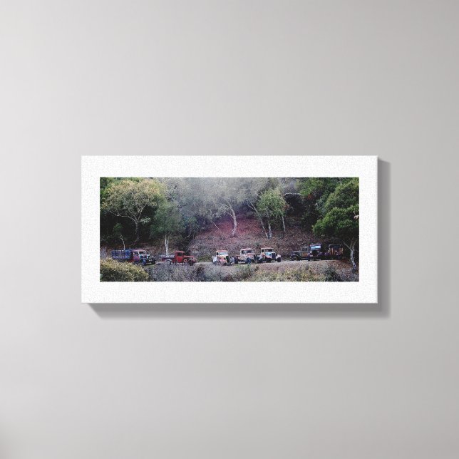 Lienzo Mikeith Trucks (Anverso)