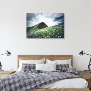 Lienzo Miles de narcisos en Golica, Eslovenia