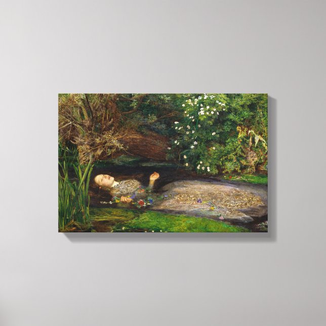 Lienzo Millais Ophelia CC0496 (Anverso)
